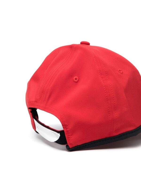 Ferrari logo-plaque detail baseball cap - Image 2