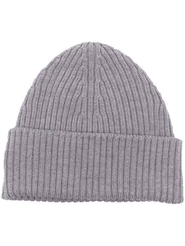 Lacoste chunky ribbed-knit beanie