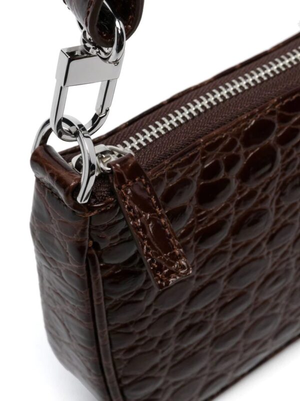BY FAR  crocodile-effect bag - Image 3