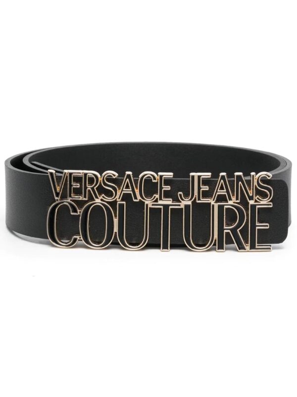 Versace Jeans Couture  logo-buckle belt