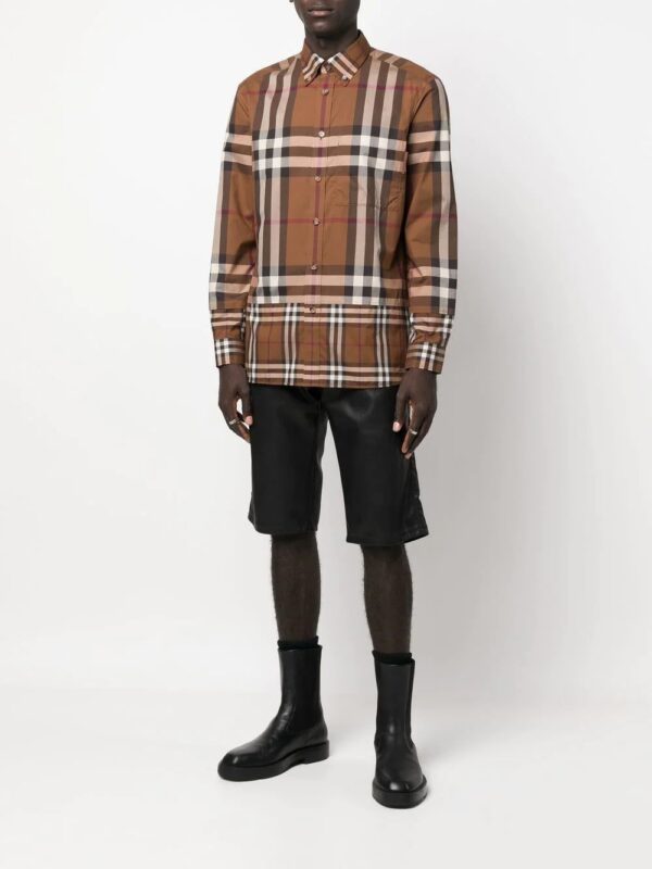 Burberry  Vintage Check-print cotton shirt - Image 3