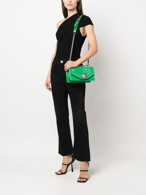 Philipp Plein hexagon-logo medium shoulder bag - Image 2