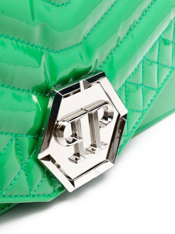 Philipp Plein hexagon-logo medium shoulder bag - Image 4