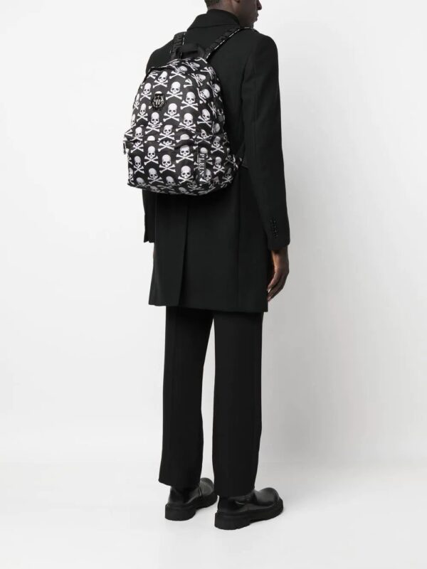 Phillip plein skull-print backpack - Image 2