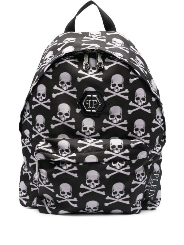 Phillip plein skull-print backpack