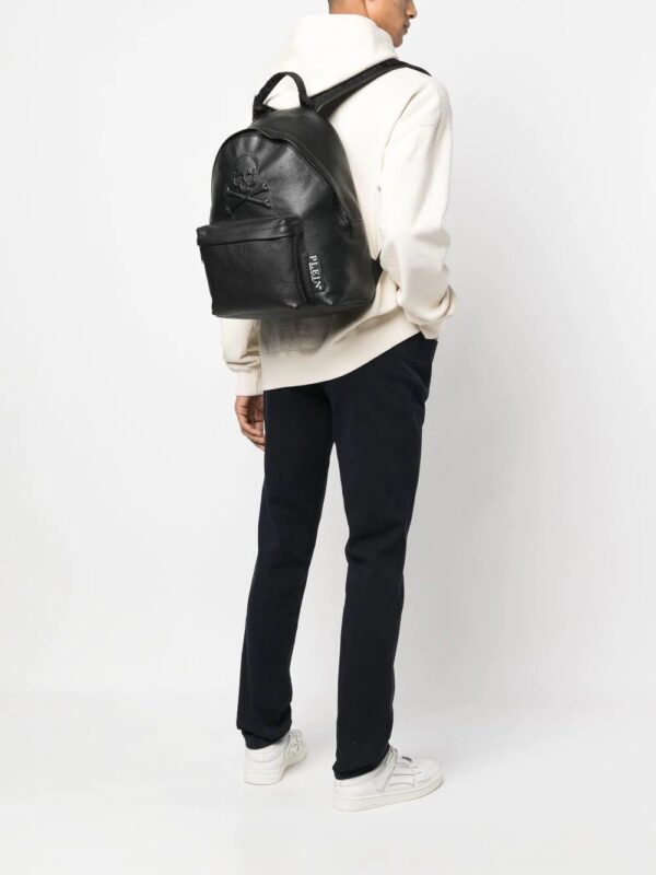 Phillip plein embossed skull backpack - Image 2