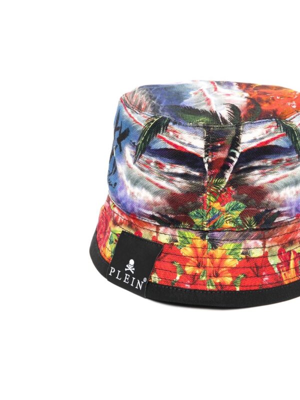 Philipp Plein Hawaii reversible bucket hat - Image 2