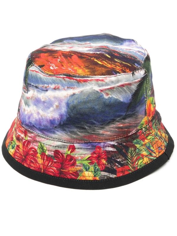 Philipp Plein Hawaii reversible bucket hat