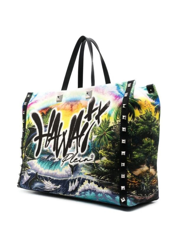 Philipp Plein graphic-print tote bag - Image 2