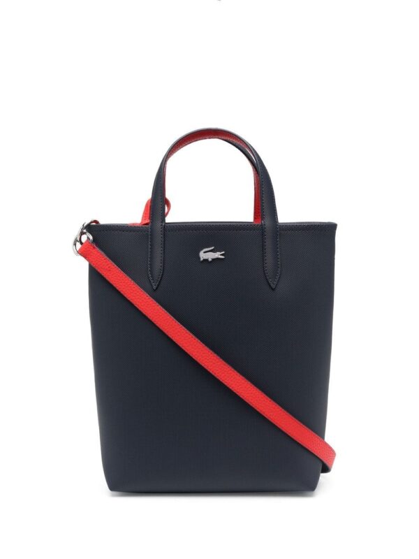 Lacoste Anna two-tone tote bag