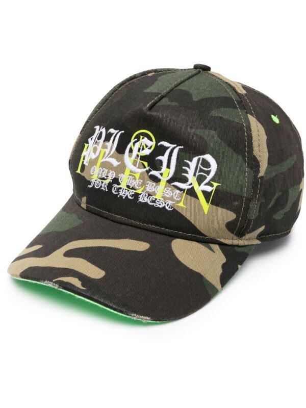 Philipp Plein embroidered-logo detail baseball cap