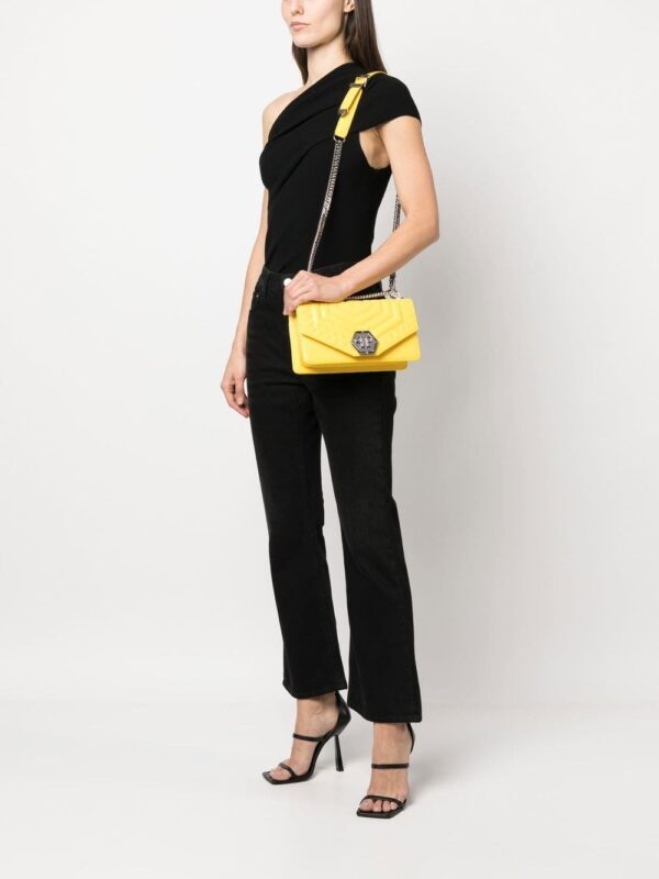 Philipp Plein hexagon-logo medium shoulder bag - Image 2