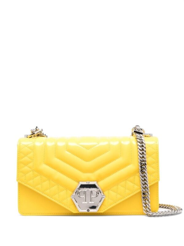 Philipp Plein hexagon-logo medium shoulder bag