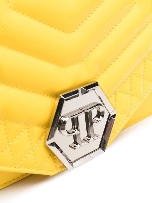 Philipp Plein hexagon-logo medium shoulder bag - Image 4