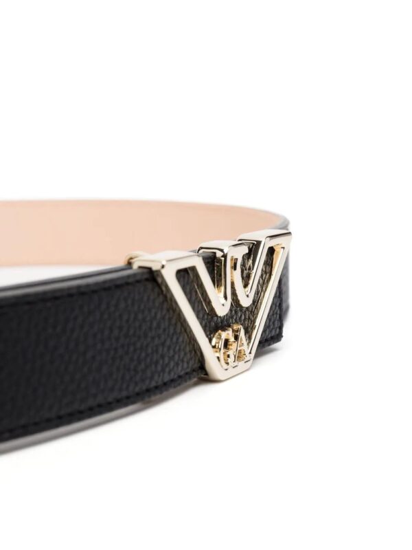 Emporio Armani  logo-buckle belt - Image 2