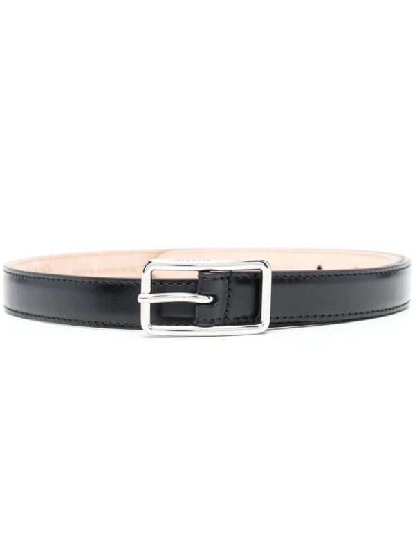 Alexander McQueen  buckle-fastening leather belt