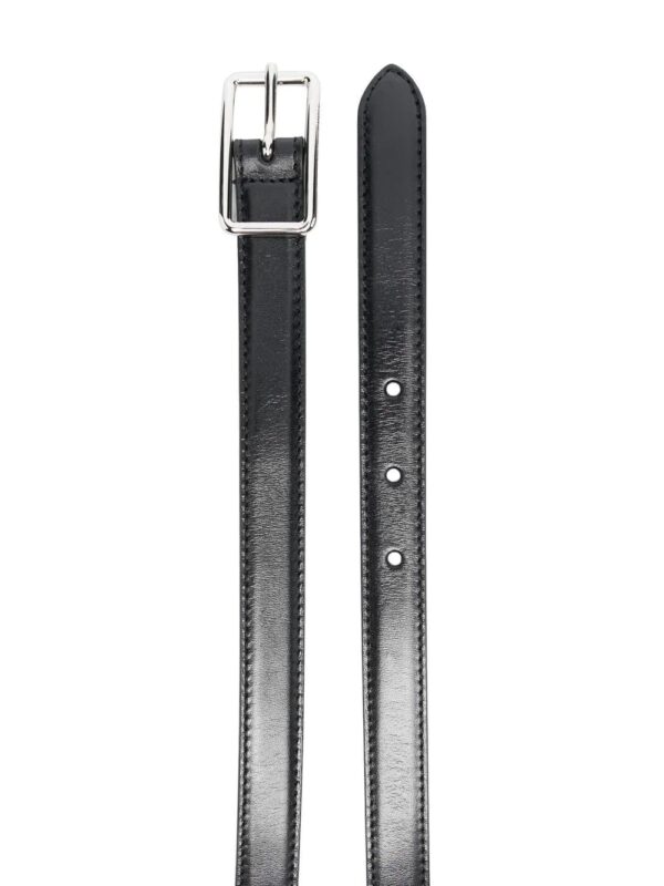 Alexander McQueen  buckle-fastening leather belt - Image 2