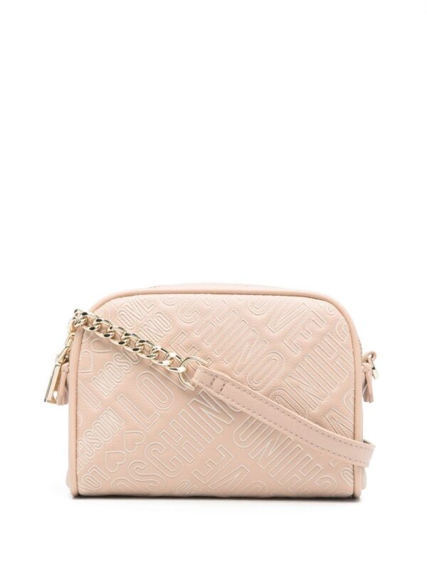 Love Moschino debossed-logo crossbody bag