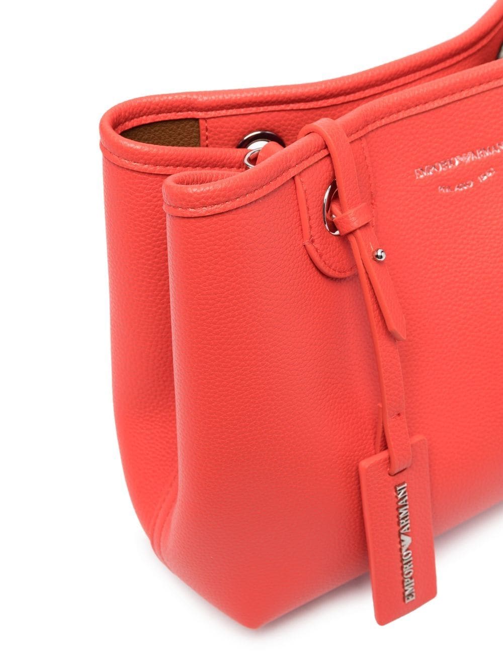 Emporio Armani My EA logo-lettering tote bag - Image 5