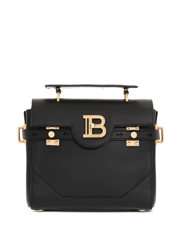 Balmain B-Buzz 23 leather tote bag