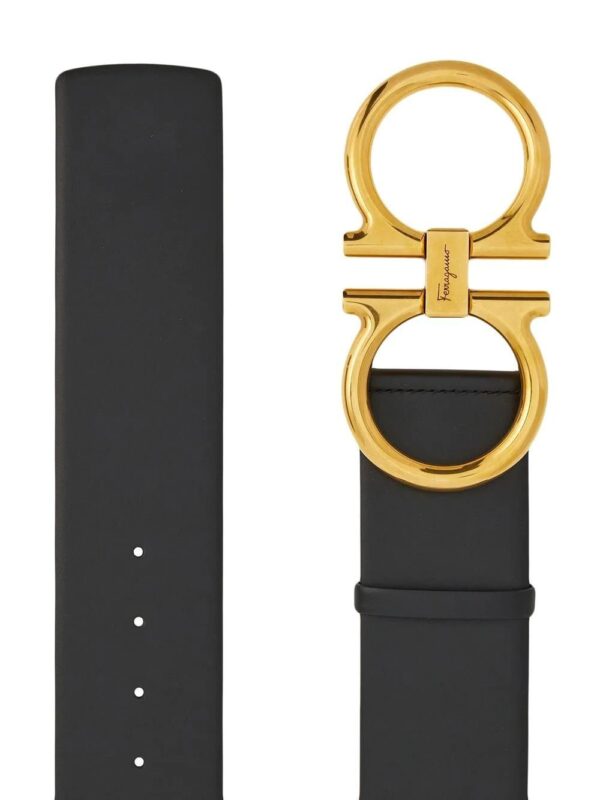 Ferragamo  Donna Gancini leather belt - Image 2