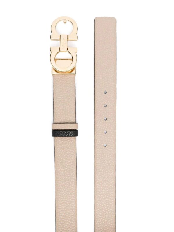 Ferragamo  Gancini-buckle leather belt - Image 2