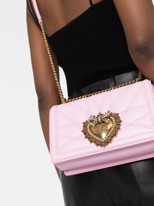 Dolce & Gabbana medium Devotion quilted shoulder bag - Image 3