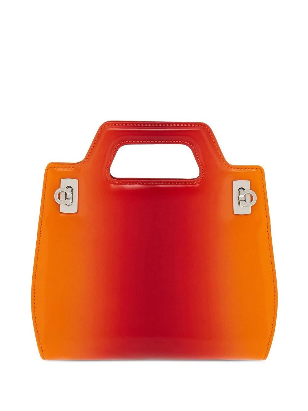 Ferragamo mini Wanda calf leather tote bag