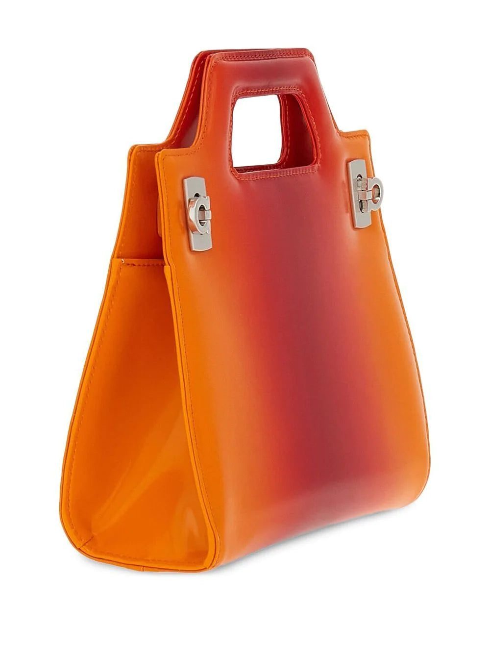 Ferragamo mini Wanda calf leather tote bag - Image 3