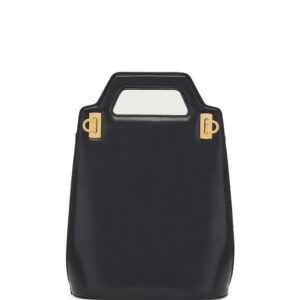 Ferragamo Wanda calf leather tote bag