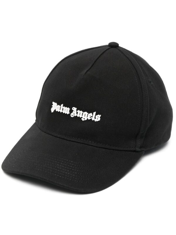 Palm Angels logo-print baseball cap