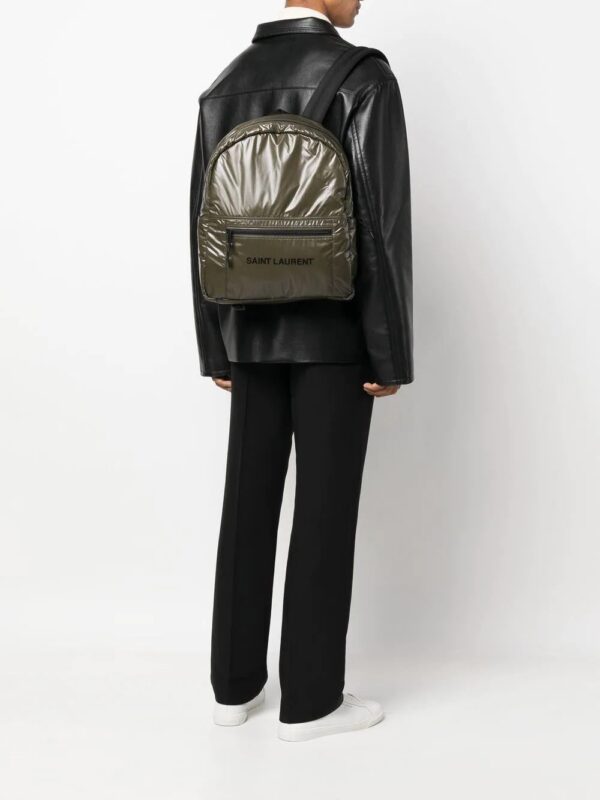 Saint Laurent NUXX logo-print backpack - Image 2
