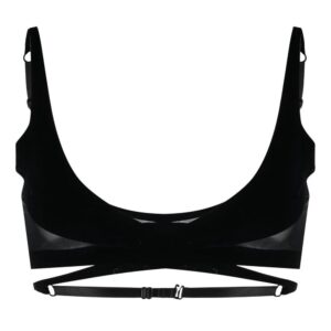 Wolford x Mugler Flock Shaping bra