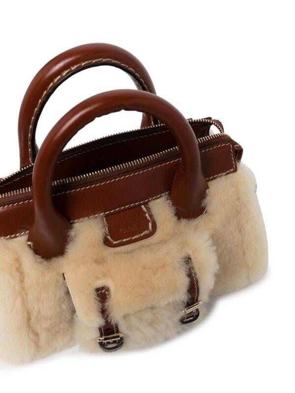 Chloé Edith shearling mini bag - Image 5