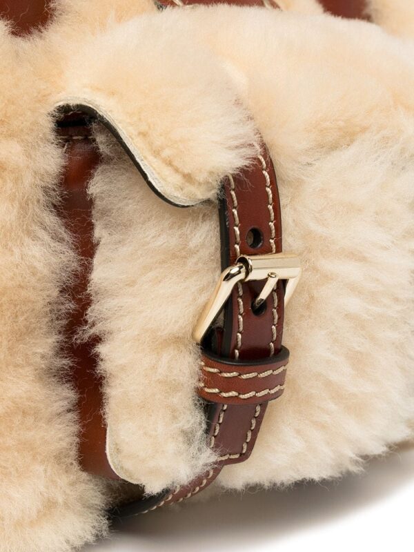 Chloé Edith shearling mini bag - Image 4