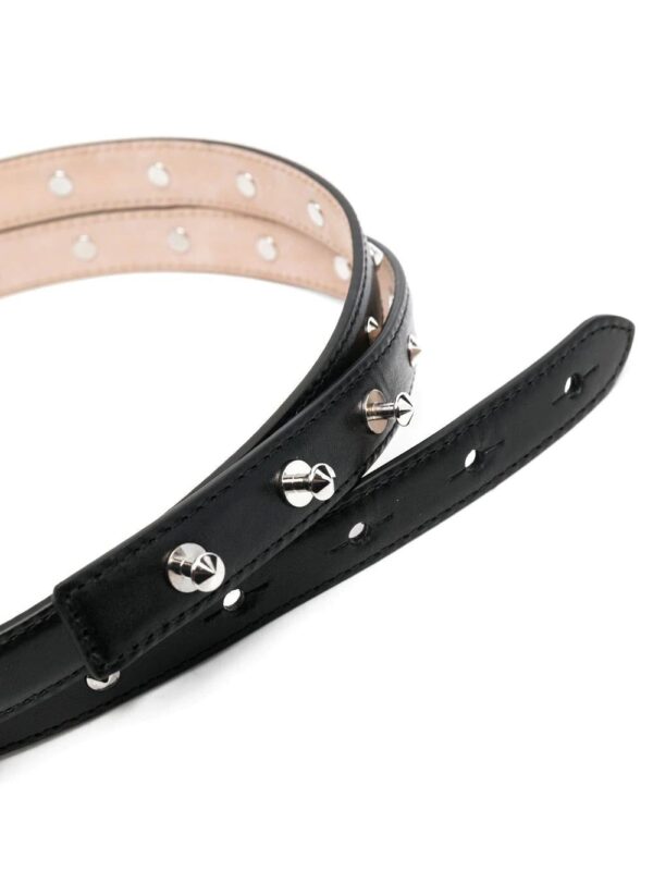 Alexander McQueen  studded leather belt - Image 2