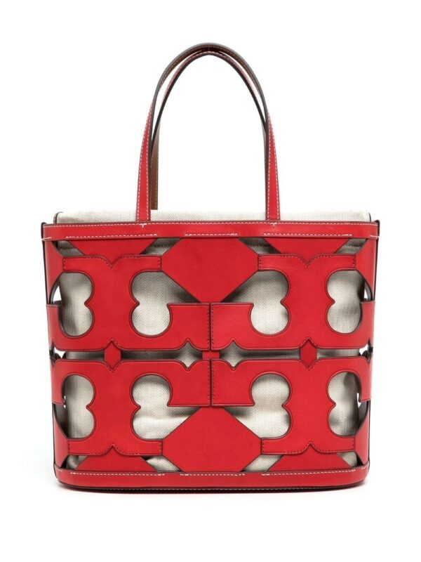 Tory Burch Cutout Logo Tote