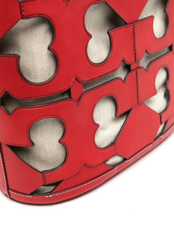 Tory Burch Cutout Logo Tote - Image 4