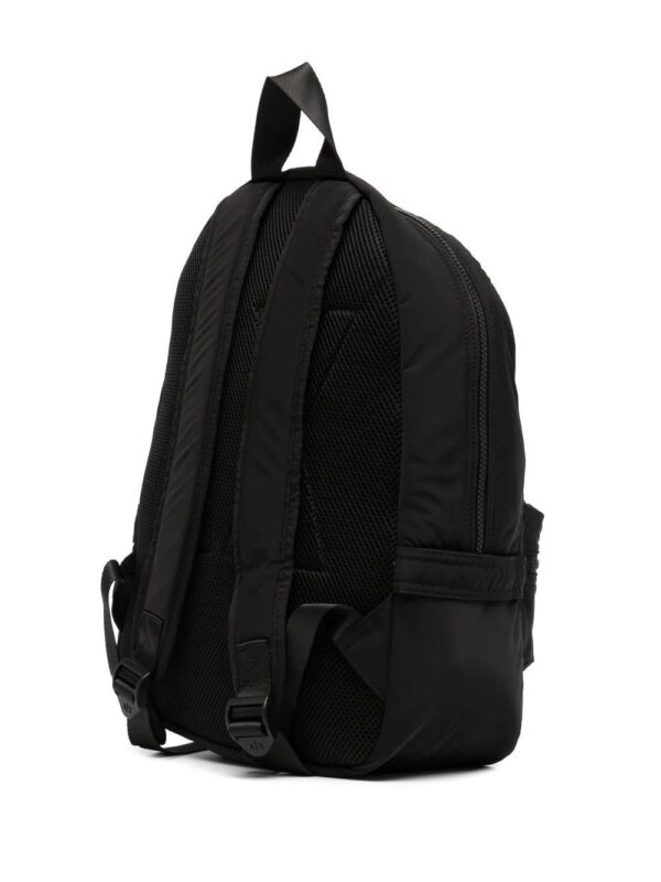 Armani Exchange logo-patch backpack - Image 3