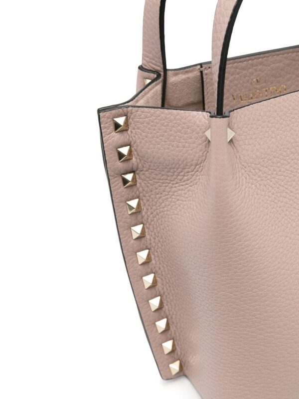 Valentino Garavani Rockstud leather tote bag - Image 4