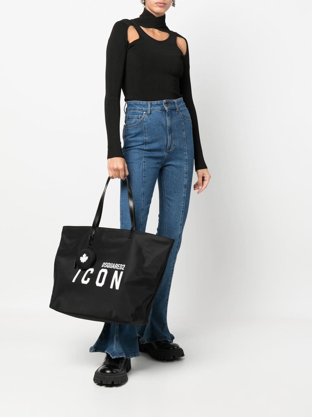 DSQUARED2 logo-print tote bag - Image 2