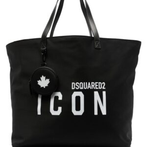 DSQUARED2 logo-print tote bag