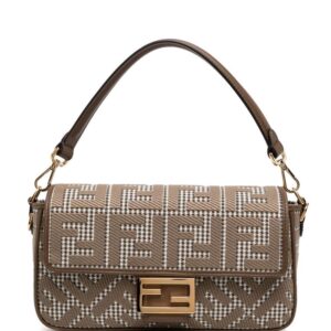 FENDI monogram-pattern shoulder-bag