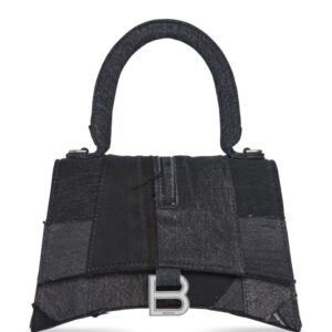 Balenciaga S Hourglass patchwork tote bag