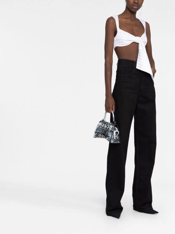 Balenciaga  Hourglass S graffiti-print tote bag - Image 2