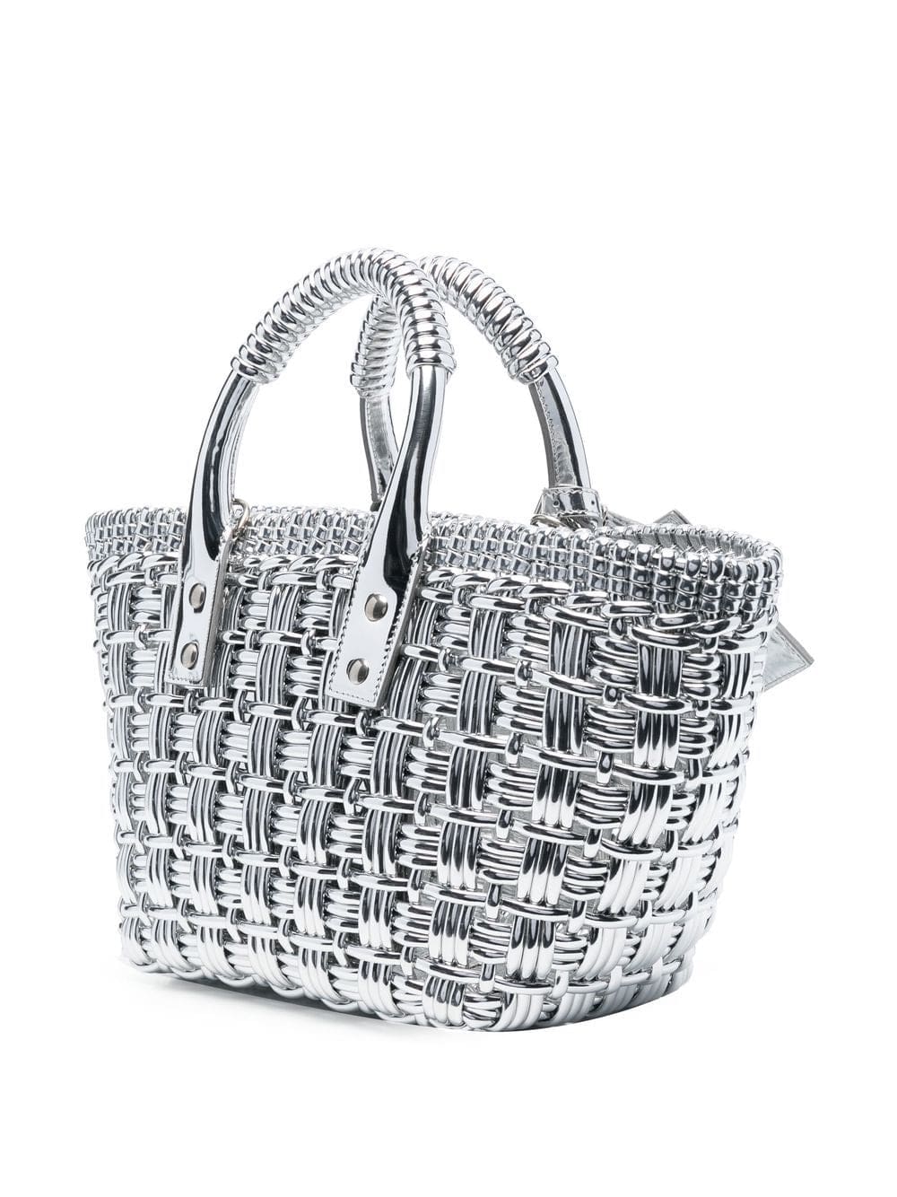 Balenciaga Bistro XS mirrored basket bag - Image 3
