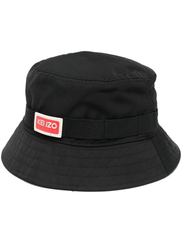 Kenzo logo-print bucket hat