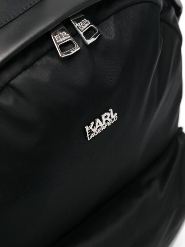 Karl Lagerfeld Ikonik print backpack - Image 4