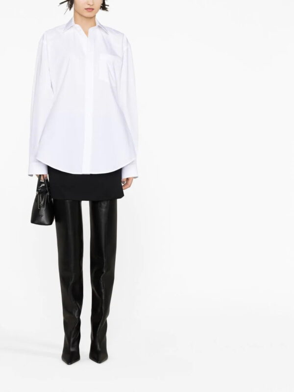 Balenciaga  hourglass-shape long-sleeved shirt - Image 2