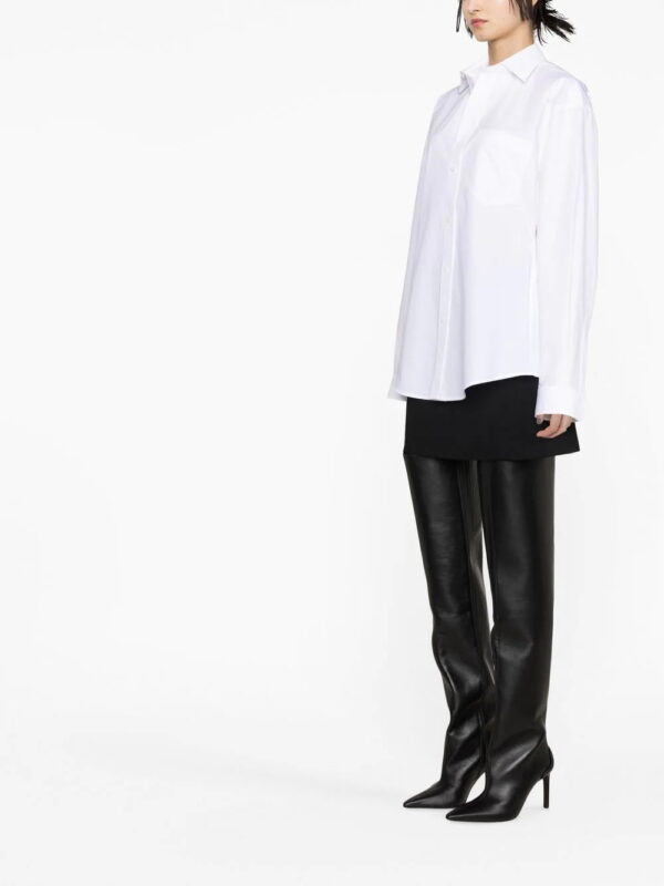 Balenciaga  hourglass-shape long-sleeved shirt - Image 3